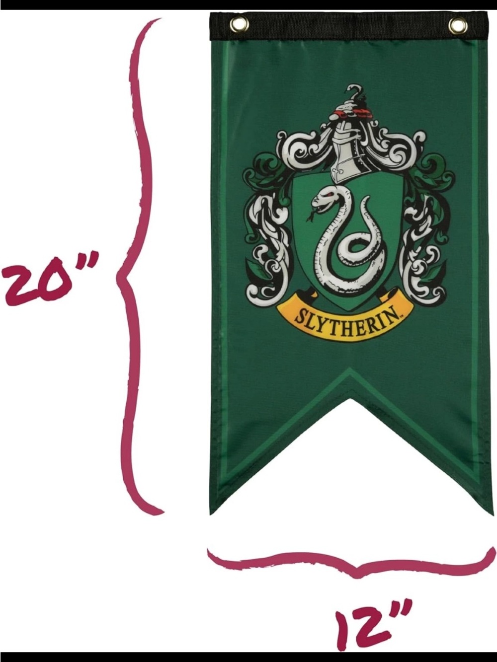 Harry Potter House Banners Flag Set Of 5–NEW - Picture 8 of 8
